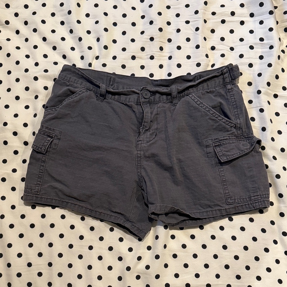 Brandy Charcoal Cargo Shorts
